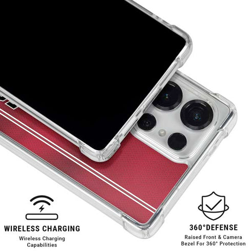 NBA Chicago Bulls Jersey Galaxy S25 Ultra Clear Case